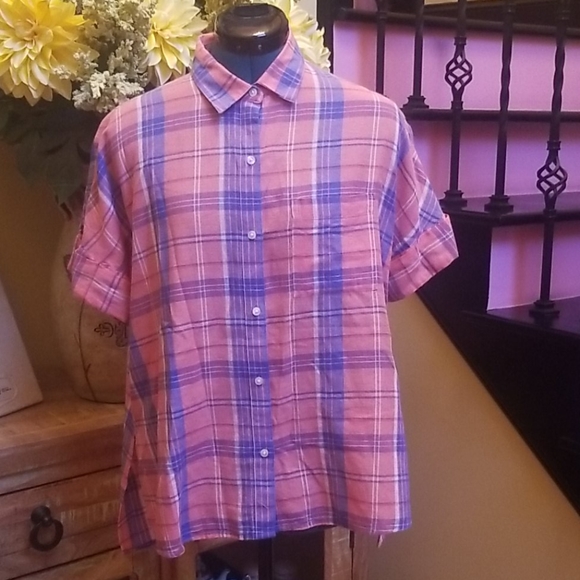 Old Navy Tops - Old Navy Oversized Button Up - SZ S